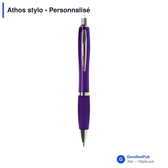 Stylo bille personnalisable Athos avec logo - Image 8