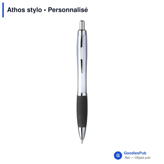 Stylo bille personnalisable Athos avec logo - Image 9