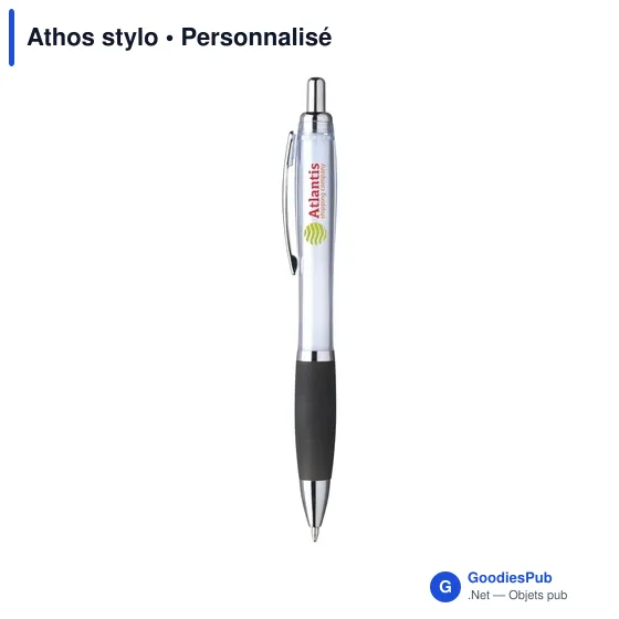 Stylo bille personnalisable Athos avec logo - Image 10
