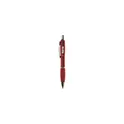 Variante rouge - Stylo bille personnalisable Athos avec logo