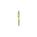Variante vert citron - Stylo bille personnalisable Athos avec logo