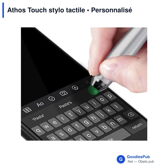 Stylo tactile personnalisable Athos Touch avec logo - Image 11