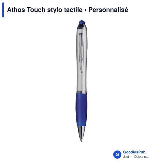 Stylo tactile personnalisable Athos Touch avec logo - Image 9