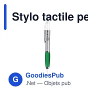 Stylo tactile personnalisable Athos Touch avec logo - Miniature 10