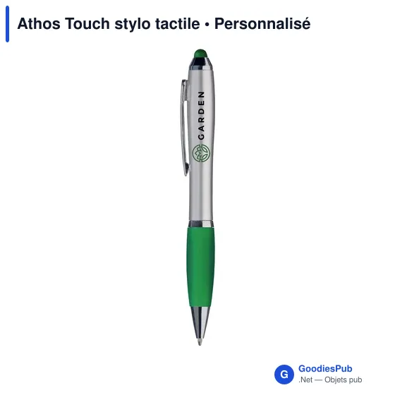 Stylo tactile personnalisable Athos Touch avec logo - Image 10