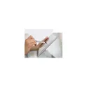 Variante noir - Stylo tactile personnalisable Athos Touch avec logo