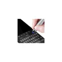 Variante bleu - Stylo tactile personnalisable Athos Touch avec logo
