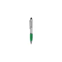 Variante vert - Stylo tactile personnalisable Athos Touch avec logo