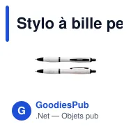 Stylo à bille personnalisable en paille de blé avec logo - Athos Wheat-Cycled Pen - Miniature 6