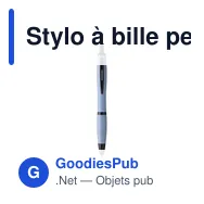 Stylo à bille personnalisable en paille de blé avec logo - Athos Wheat-Cycled Pen - Miniature 8