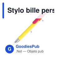Stylo bille personnalisable en ABS avec pointe métal - Atlas Combi - Miniature 2