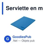 Serviette en microfibre personnalisable ATOLL 100 avec logo - Miniature 7