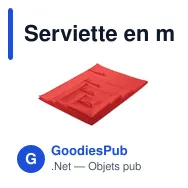 Serviette en microfibre personnalisable ATOLL 30 avec logo - Miniature 4