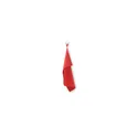 Variante rouge - Serviette en microfibre personnalisable ATOLL 30 avec logo