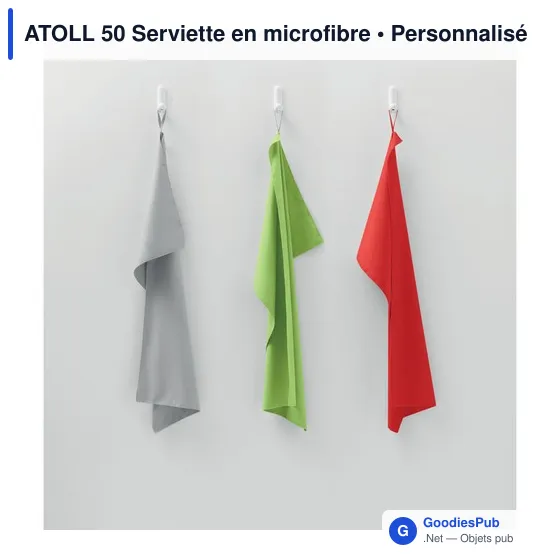 Serviette de sport personnalisable ATOLL 50 avec logo - Image 11