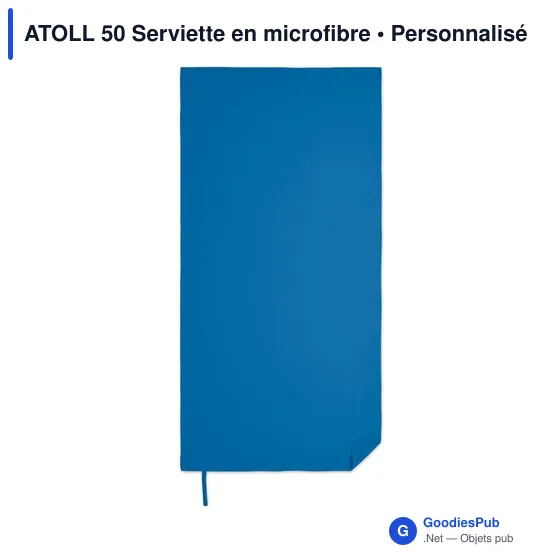 Serviette de sport personnalisable ATOLL 50 avec logo - Image 3