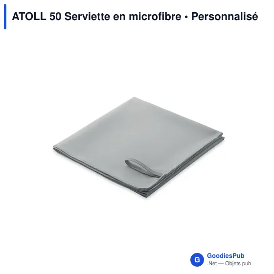 Serviette de sport personnalisable ATOLL 50 avec logo - Image 5