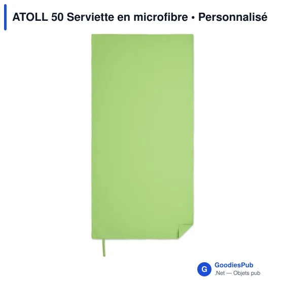 Serviette de sport personnalisable ATOLL 50 avec logo - Image 10