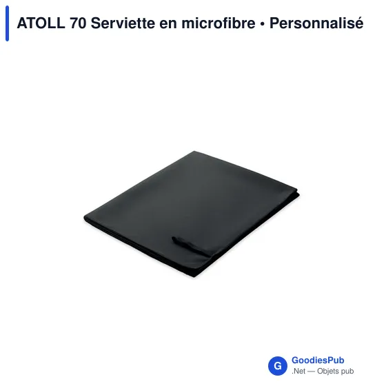 Serviette en microfibre personnalisable ATOLL 70 avec logo - Image 11