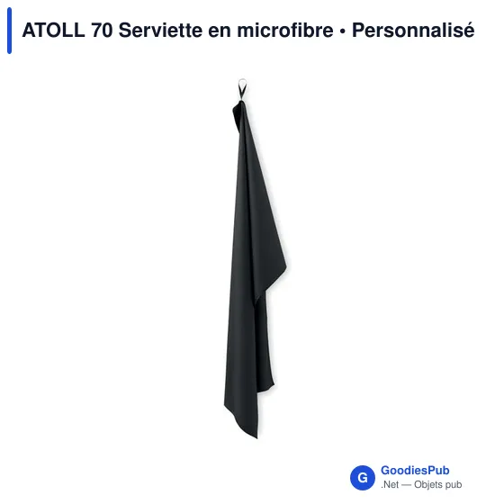 Serviette en microfibre personnalisable ATOLL 70 avec logo - Image 10