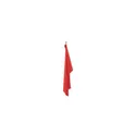 Variante rouge - Serviette en microfibre personnalisable ATOLL 70 avec logo