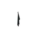 Variante noir - Serviette en microfibre personnalisable ATOLL 70 avec logo