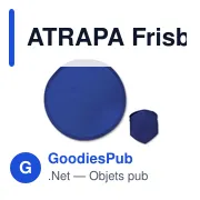 ATRAPA Frisbee nylon pliable - Miniature 8