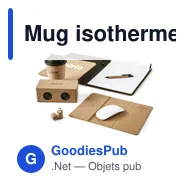 Mug isotherme personnalisable Attea Cork 350 ml avec logo - Miniature 10