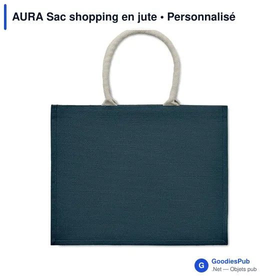 AURA Sac shopping en jute - Image 3