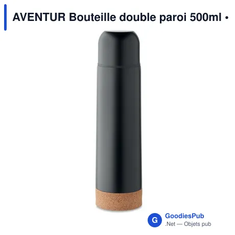 AVENTUR Bouteille double paroi 500ml
