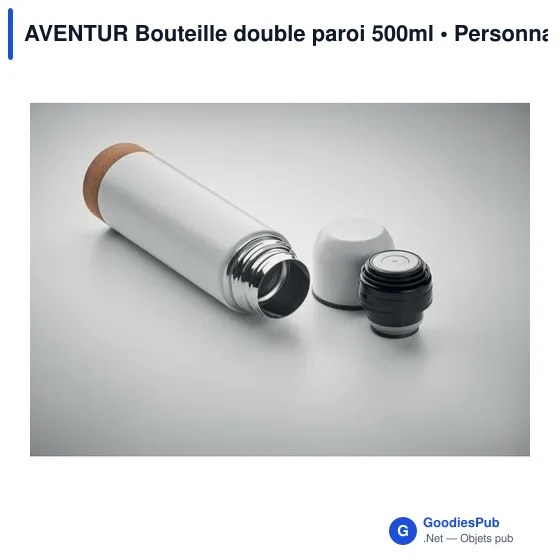 AVENTUR Bouteille double paroi 500ml - Image 11