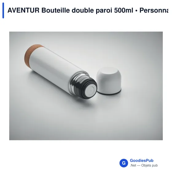 AVENTUR Bouteille double paroi 500ml - Image 12