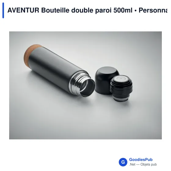 AVENTUR Bouteille double paroi 500ml - Image 5