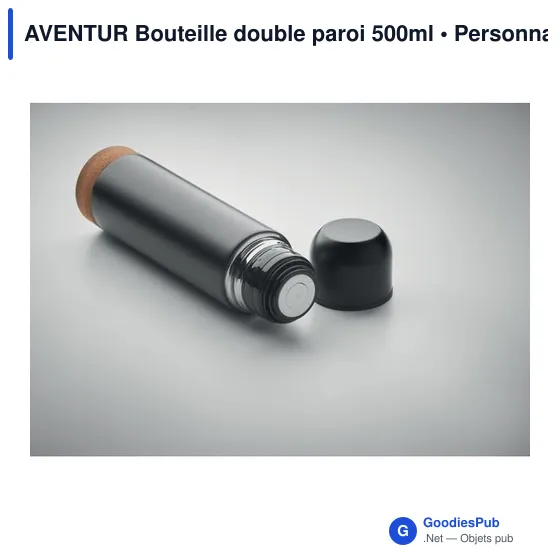 AVENTUR Bouteille double paroi 500ml - Image 7