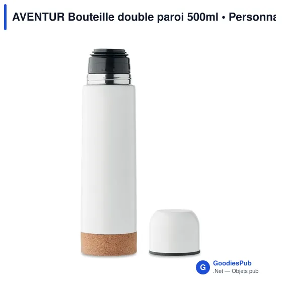 AVENTUR Bouteille double paroi 500ml - Image 10