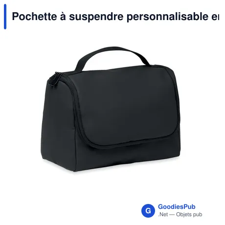 Pochette à suspendre personnalisable en PU avec logo - AWAY