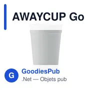 AWAYCUP Gobelet en PP 250ml - Miniature 4