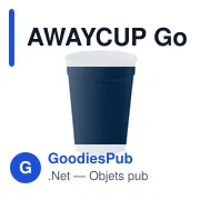 AWAYCUP Gobelet en PP 250ml - Miniature 5