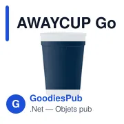 AWAYCUP Gobelet en PP 250ml - Miniature 6