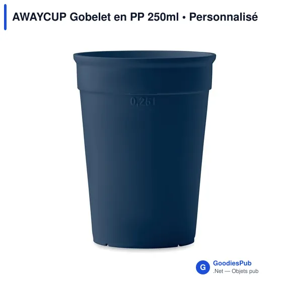 AWAYCUP Gobelet en PP 250ml - Image 6