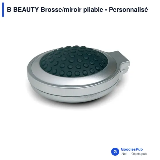 B BEAUTY Brosse/miroir pliable - Image 2