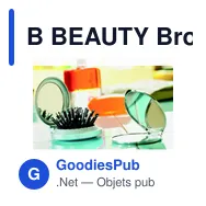 B BEAUTY Brosse/miroir pliable - Miniature 4