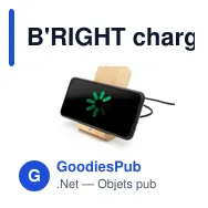 B'RIGHT chargeur sans fil en bambou 10W, support pour téléphone | Wilder - Miniature 8