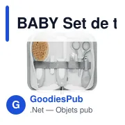 BABY Set de toilette pour bébé - Miniature 1
