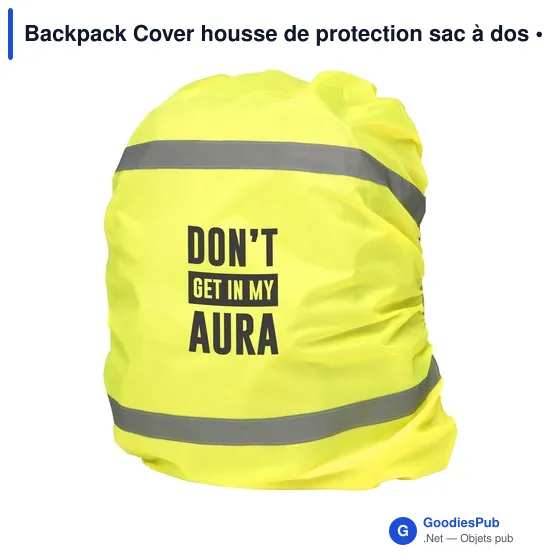 Housse de protection personnalisable pour sac à dos avec logo - Image 2