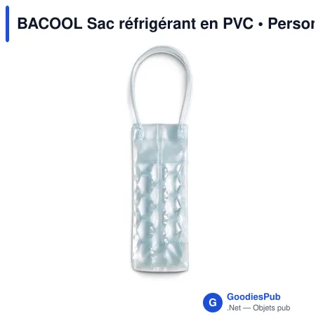 BACOOL Sac réfrigérant en PVC
