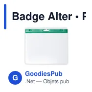 Badge Alter - Miniature 3