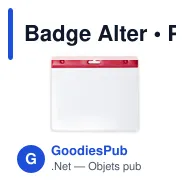Badge Alter - Miniature 4