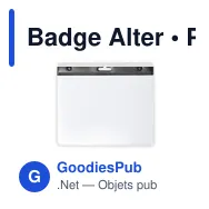 Badge Alter - Miniature 7