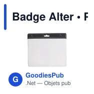 Badge Alter - Miniature 8